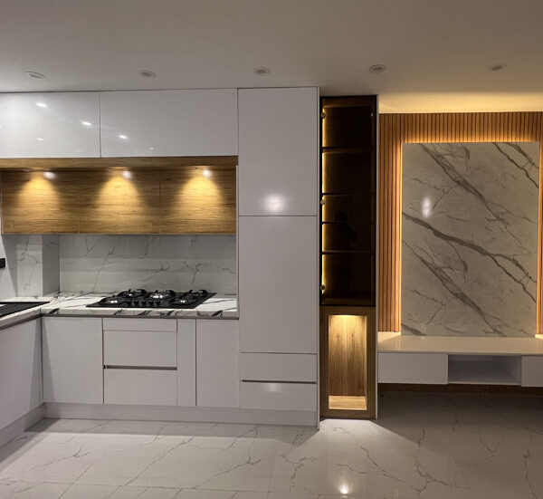 طراحی و اجرای کابینت مدرن آشپزخانه